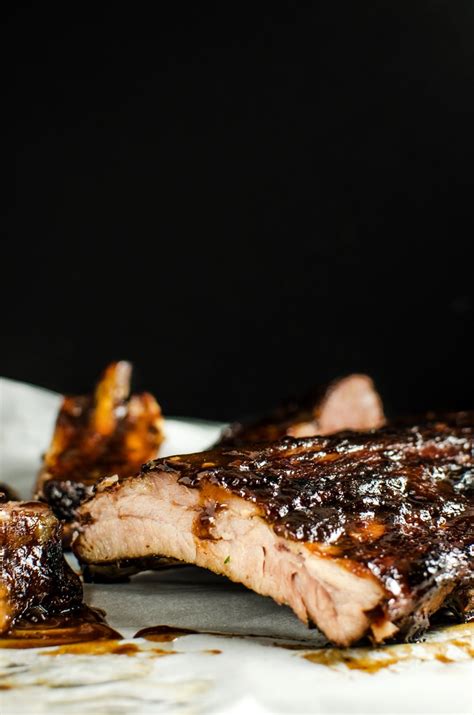 These are a few of my bbq pork rib recipes. Habanero and Peach BBQ Pork Ribs | The Flavor Bender