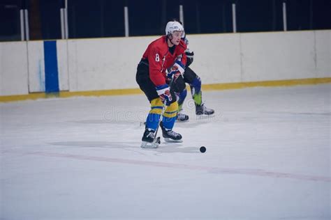 Ice Hockey Sport Players Stock Photo Image Of Players 60107434