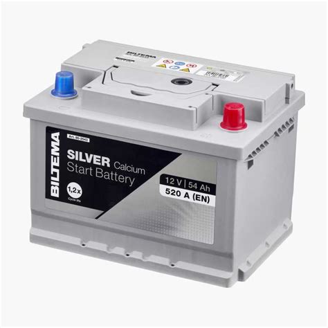 Silver Calcium Battery 12 V 54 Ah Biltemadk