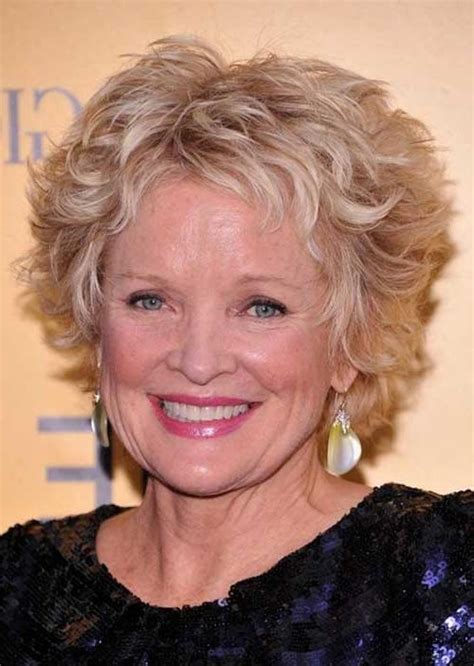 Women who don't have natural curls spend a lifetime curling their hair and a fortune on styling products and tools. 20 Best Ideas Short Haircuts for Older Women with Curly Hair