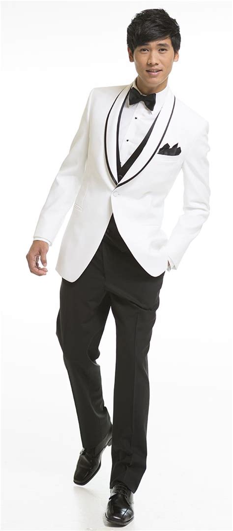 Freeman Formalwear Style 3995 White Shawl Collar Vented Dinner