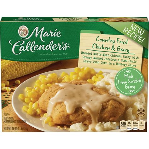 Marie Callenders Frozen Dinner Country Fried Chicken 16 Ounce