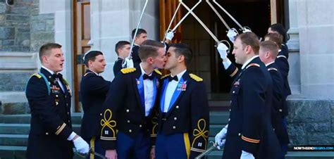 Military Academy West Point Holds Same Sex Marriage Ceremony At Cadet