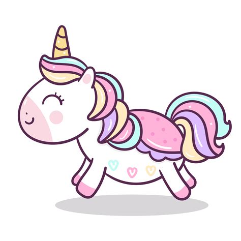 Cute Pink Fluffy Unicorn Cute Kawaii Unicorn Coloring Pages Coloring
