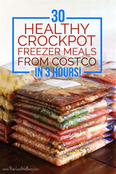 healthy crockpot freezer meals  costco   hours