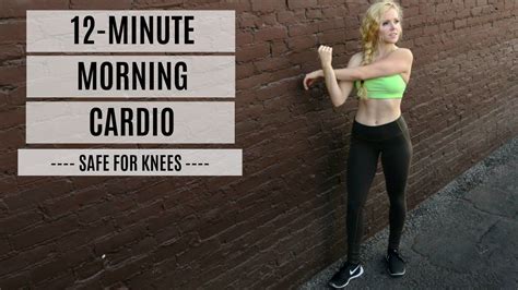 12 Minute Morning Cardio Safe For Knees MFit Cardio Workout