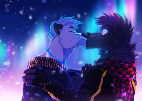 Light My Heart Up By Ronkeyroo Furry Couple Anthro Furry Furry Art