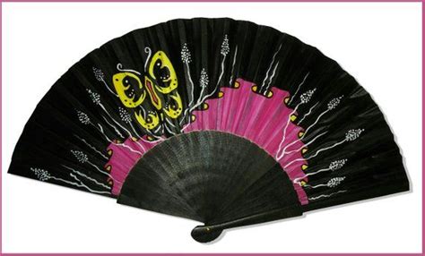 Silk Fan Hand Painted Etsy Etsy Eventail Mains