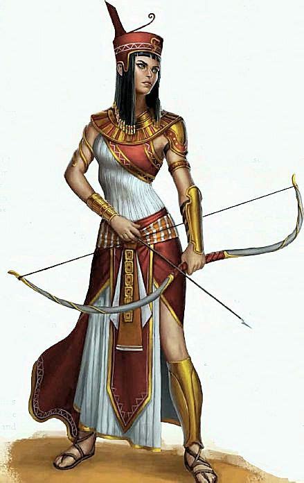 Egyptienne Egyptian Warrior Egypt Concept Art Warrior Woman