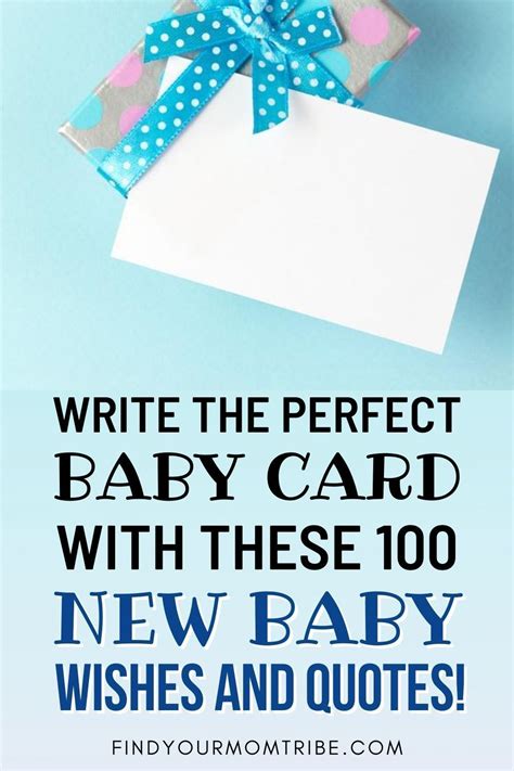 100 New Baby Wishes And Quotes For The Perfect Baby Card New Baby