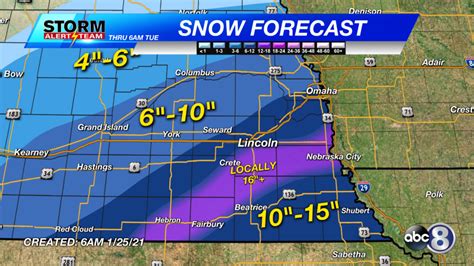 Winter Storm Warning Potential Record Breaking Snow Amounts Today