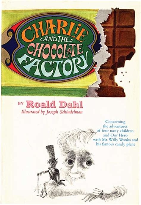 First Edition Cover 1964 Chocolate Factory Books Roald Dahl