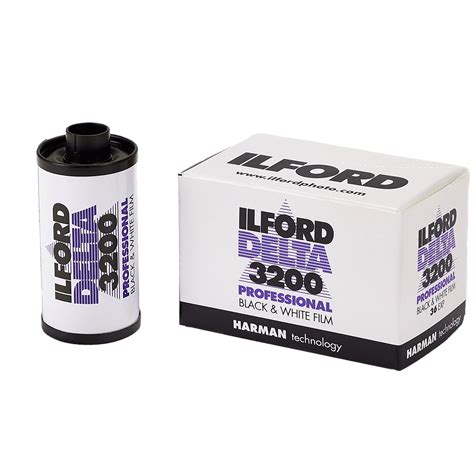 Ilford Delta 3200 Professional 35mm Film 36 Exp