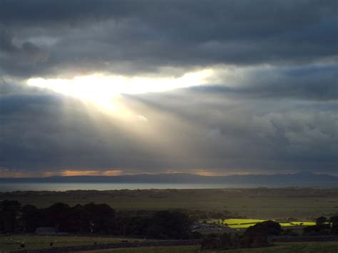 Sun Breaking Through The Storm Clouds Went Up Above The V Flickr