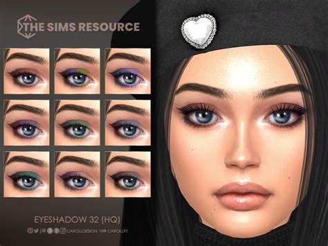 The Sims Resource Eyeshadow 32 Hq