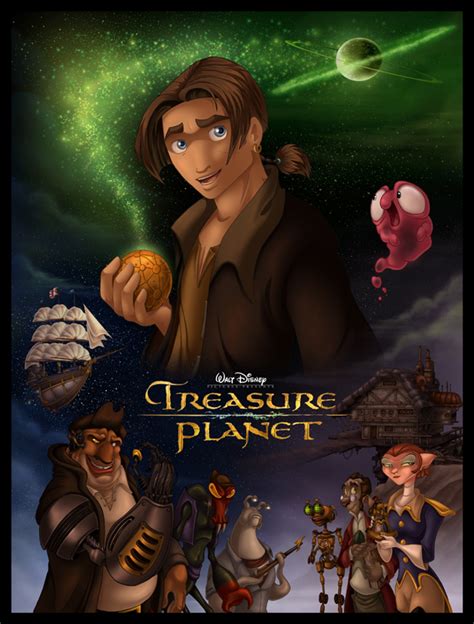 When space galleon cabin boy jim hawkins discovers a map to an intergalactic loot of a thousand worlds, a cyborg cook named john silver teaches him to battle supernovas and space storms. An Irish Maiden: Treasure Planet