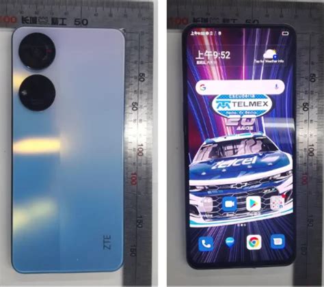 Simple Appearance Zte Axon 40se Real Camera Photo Leaked Techgoing