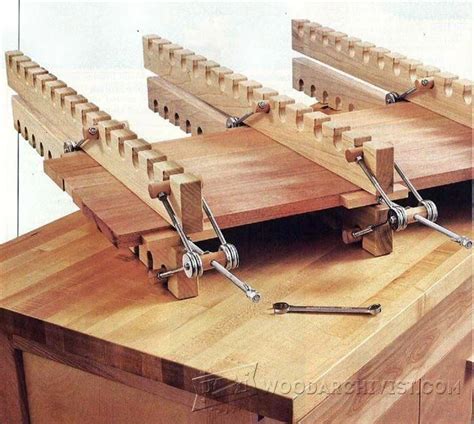 Diy Panel Clamps Panel Glue Up Tips Jigs And Techniques Woodwork