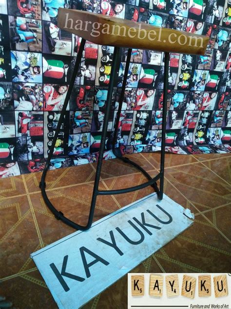 Stock cuma 1 ya,meja tv minimalis bahan full kayu jati, ukuran dan detail sudah saya sampaikan di video dengan lengkap. Kursi Bar Dari Besi 3 - Mebel Jepara | Desain Interior Cafe | Meja Kursi Kayu Cafe