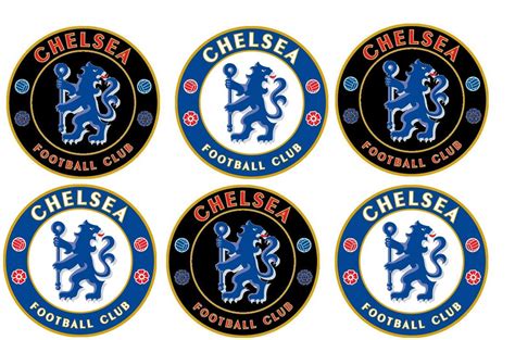 The only football signs that still allow the drawing to be identified as the emblem of a sports organization are two balls at the edges. England Football Logos: Chelsea Logo Picture Gallery2