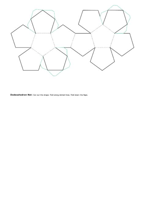 Top 6 Dodecahedron Templates Free To Download In Pdf Format