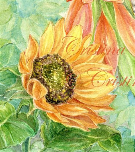 Fairy Art Sunflower Fairy Tabby Cat Sunflowers Fairy Art Etsy