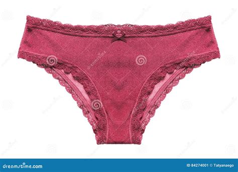 Pink Panty Isolated Stock Image Image Of Underwear Closeup 84274001