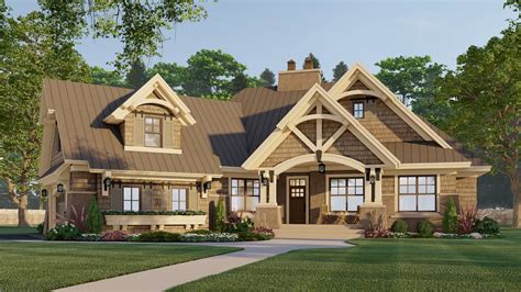 Craftsman House Plan With A Deluxe Master Suite 2 Bedrooms Plan 9720