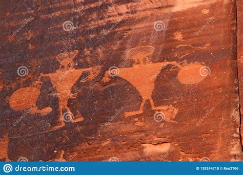 Discovering Utahs Ancient Rock Art Stock Photo Image Of Created