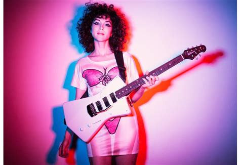St Vincent Talks New Album And Why She Wore A Bikini On Her Guitar World Cover Guitarworld