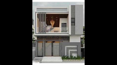 25x43 House Design 3d 🔥🔥1075 Sqft 111 Gaj 3 Bhk Modern Design