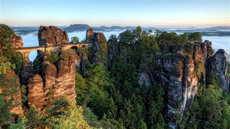 Bastei Sächsische Schweiz Sachsen Germany