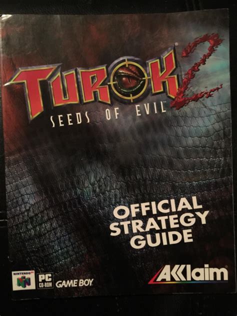 Turok Seeds Of Evil Official Guide Prices Strategy Guide Compare