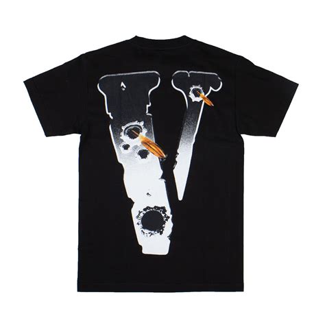 Vlone X Pop Smoke Hawk Em T Shirt Black S Luxury Fashion Touch