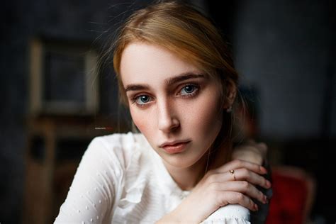 maksim romanov women model portrait face wallpaper resolution 2560x1707 id 485535