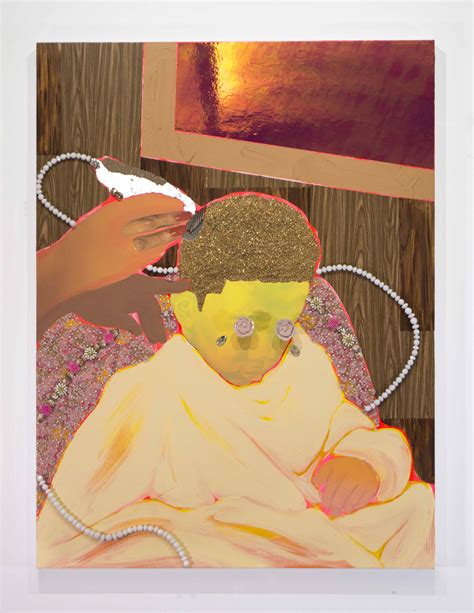 Devan Shimoyama Lil Man 2017 A Work From Devan Shimoyamas Solo Exhibition Sweet At De