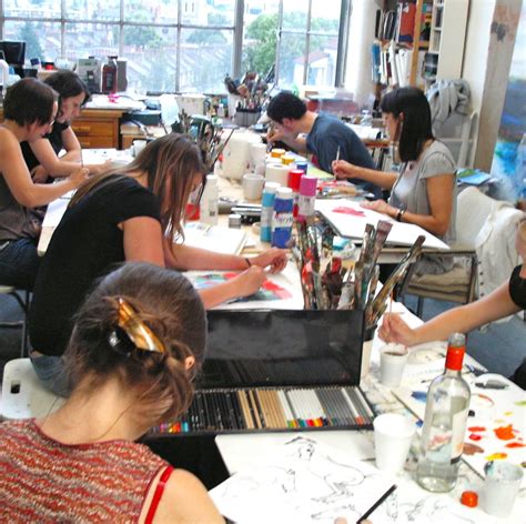 Art Class For Two In A Working Artists Studio By London Art Classes