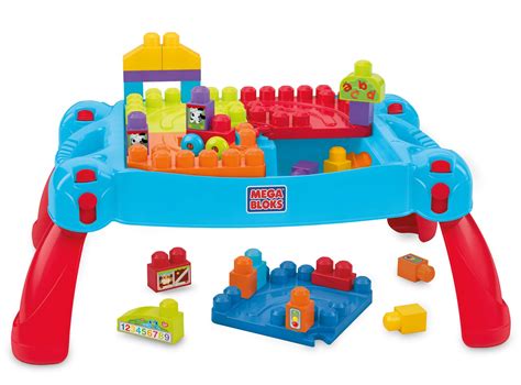 Mega Bloks First Builders Build N Learn Table Amazon Exclusive Buy