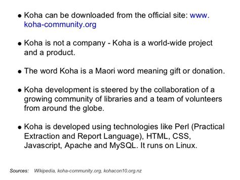 Introduction To Koha