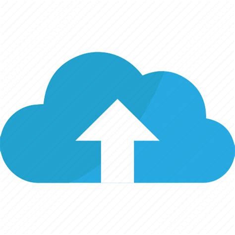 Arrow Arrows Blue Cloud Creative Document File Top Up Upload Icon