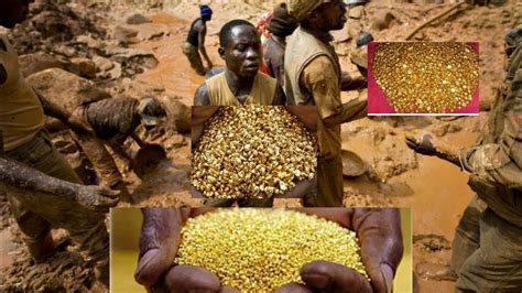 Gold Mountain Found In Africa Congo Drc Thousands Of People Rushed To