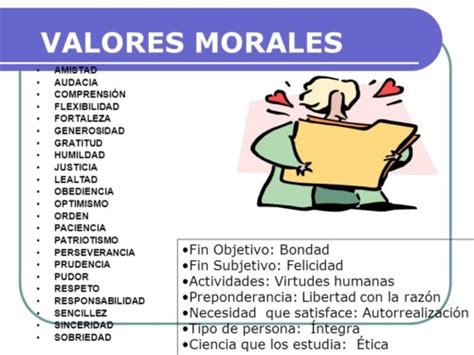 Valores Universales Morales Familiares Y éticos Imágenes E