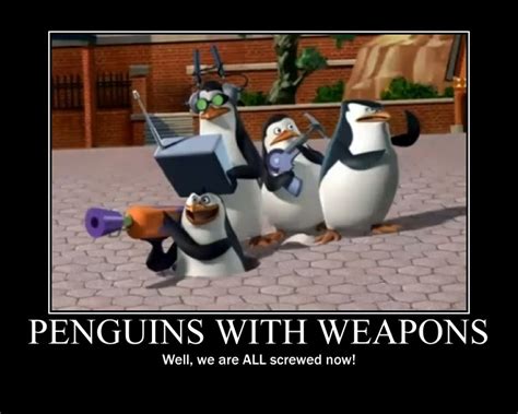 Looking for games to play during your virtual game night? POM Demotivation - Penguins of Madagascar Fan Art ...