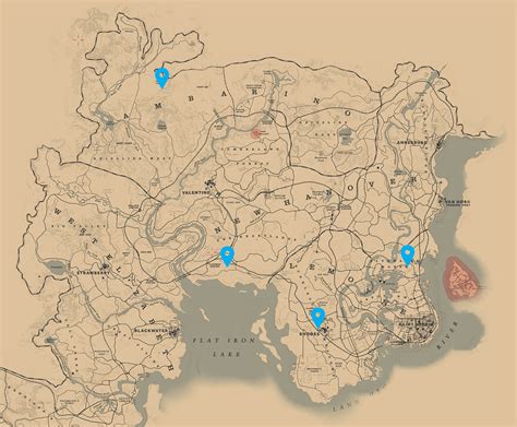 Red Dead Redemption 2 Map Reverasite
