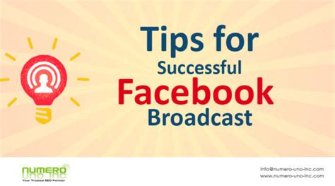 How To Use Facebook Live Tips For Successful Facebook Live Broadcast