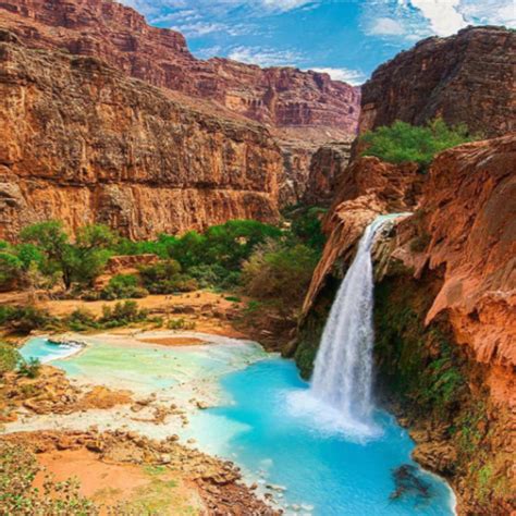 Havasu Falls Supai Arizona Places To Travel Most
