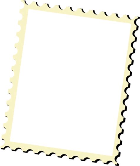 Postage Stamp Template Clipart Best