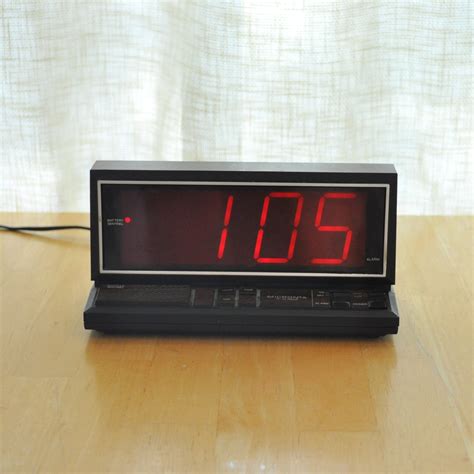 Micronta Mod Digital Alarm Clock Large Display