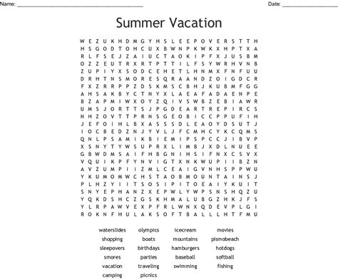By searching the title, publisher, or authors of guide you truly want, you can discover them rapidly. Summer Vacation Word Search - WordMint