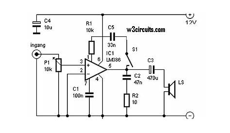 2500 watt amplifier circuit diagram